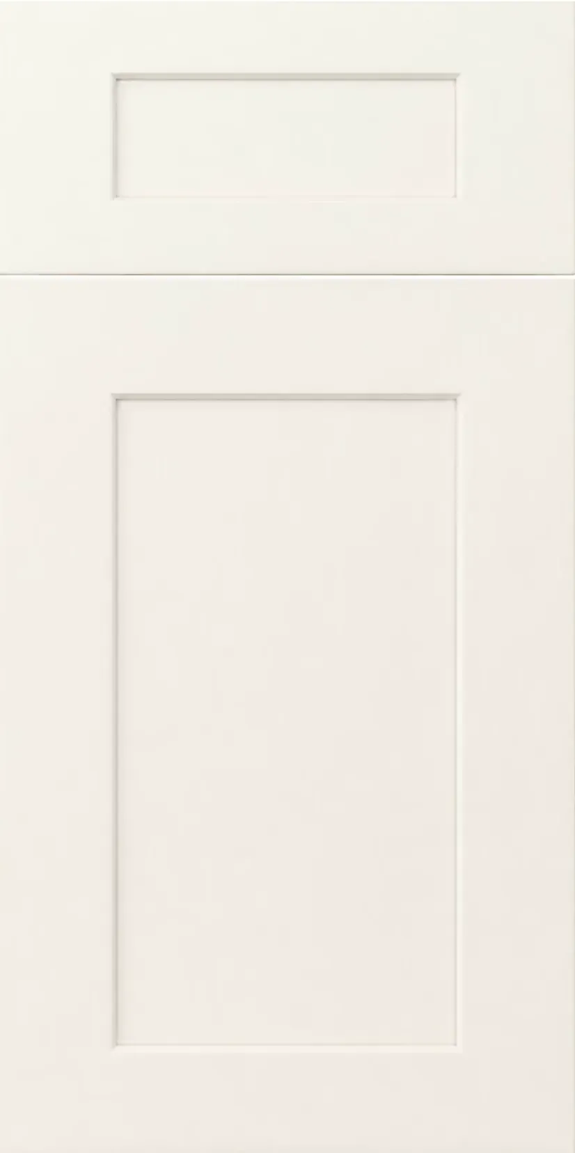Dove White Shaker cabinet