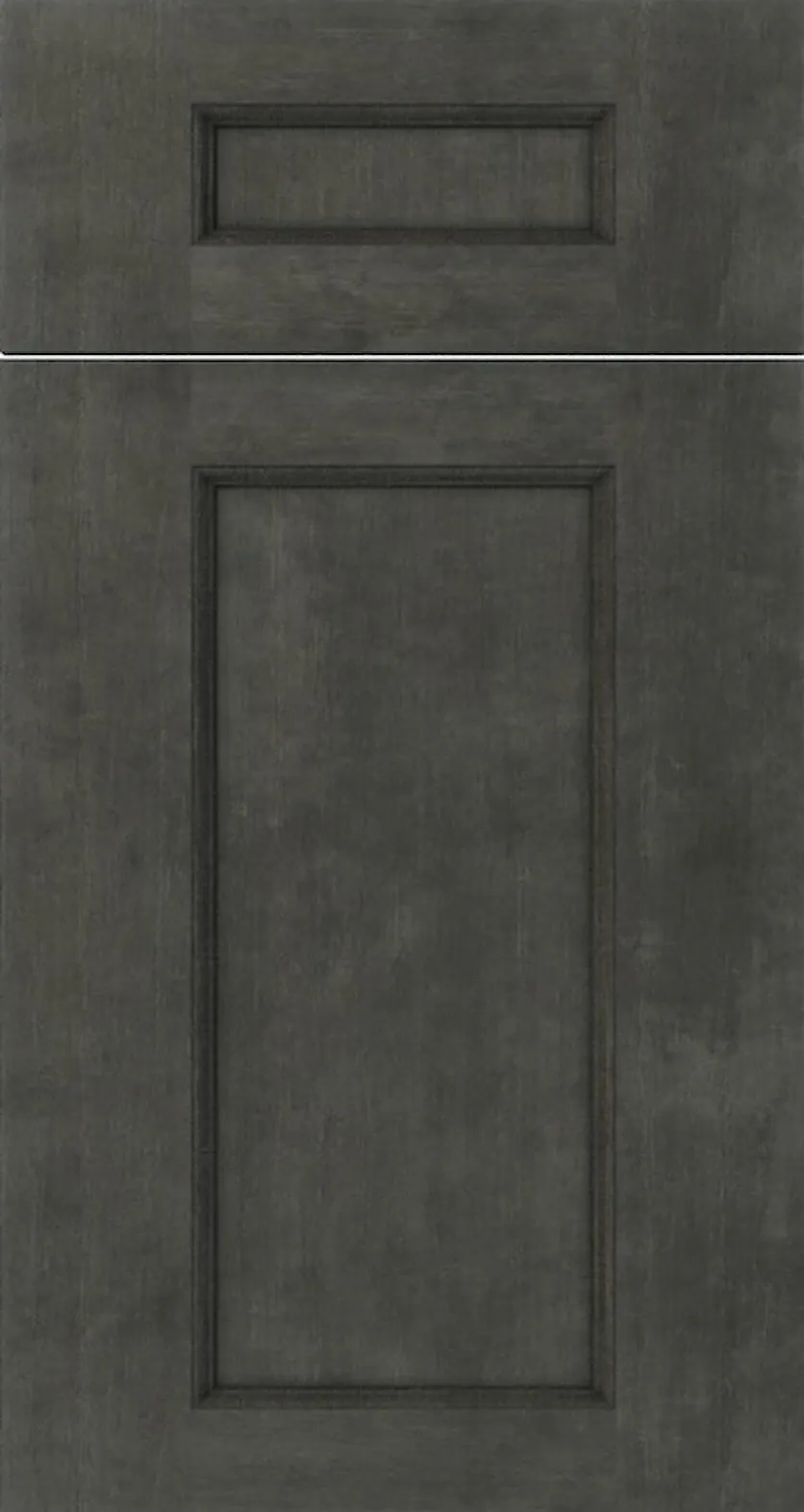 Double Smokey Gray cabinet