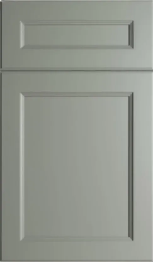 Alpine Ash Green cabinet