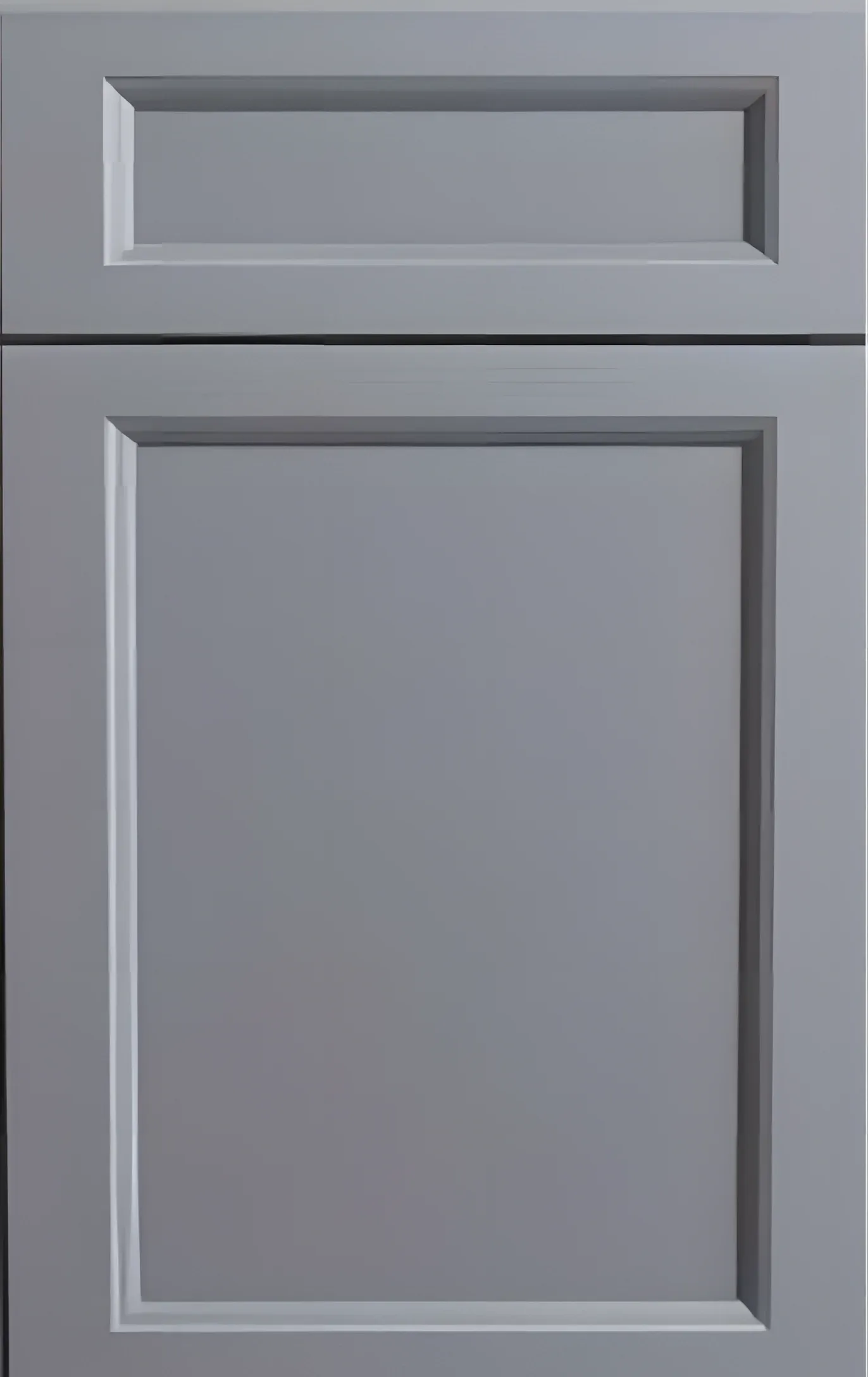 Liberty Beveled Light Gray cabinet