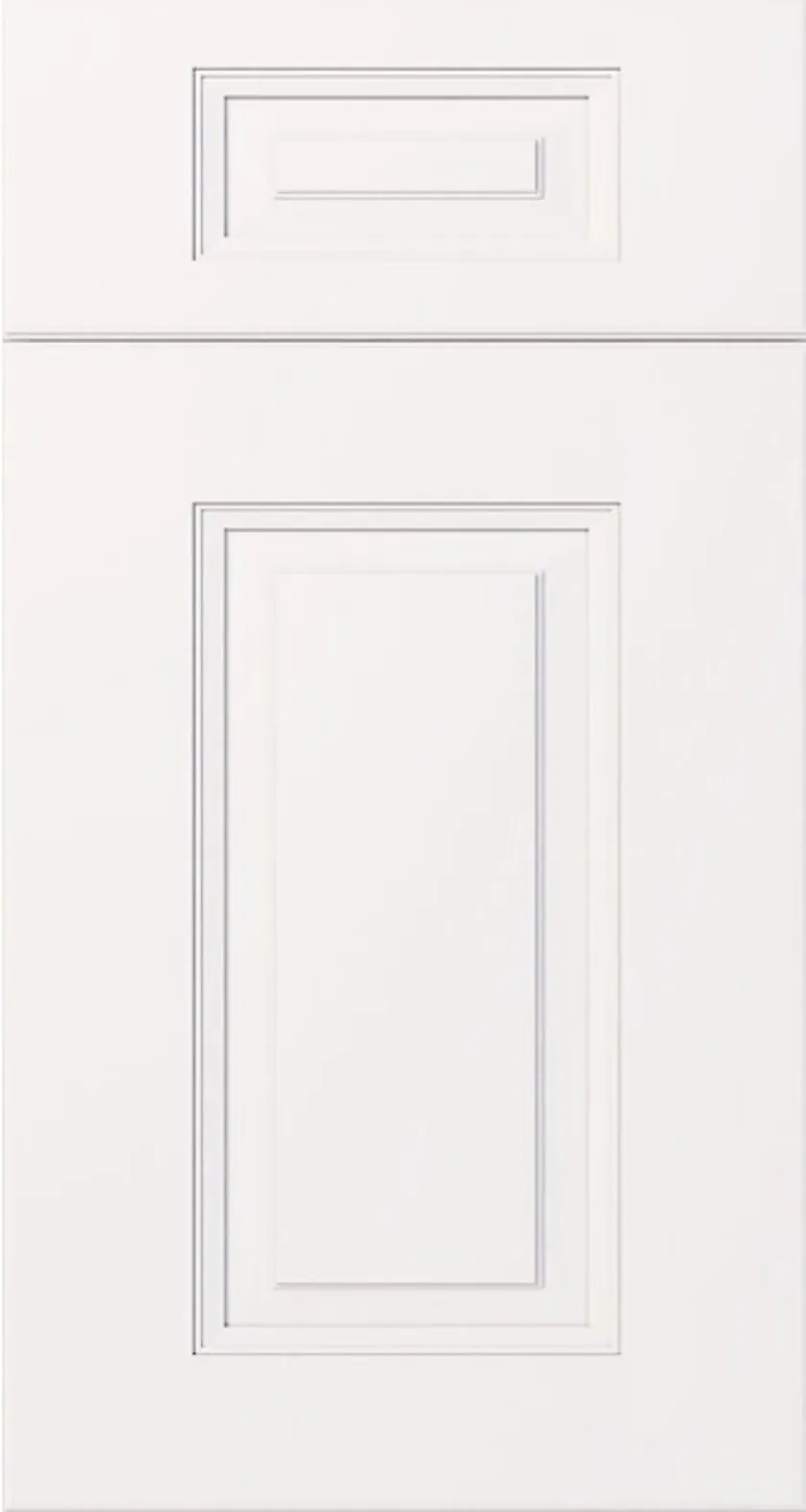 Aspen White cabinet