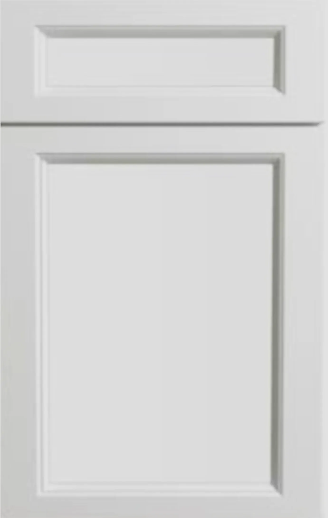 Liberty Beveled White cabinet