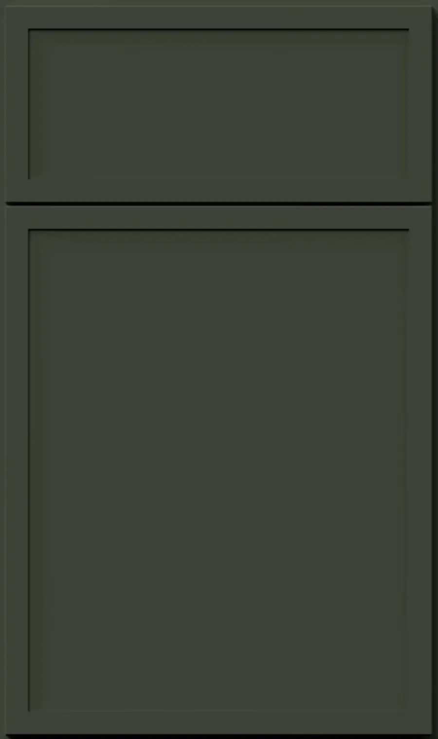 Slim Sage Green Shaker cabinet