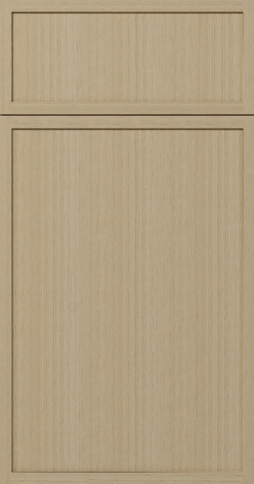 Slim White Oak cabinet
