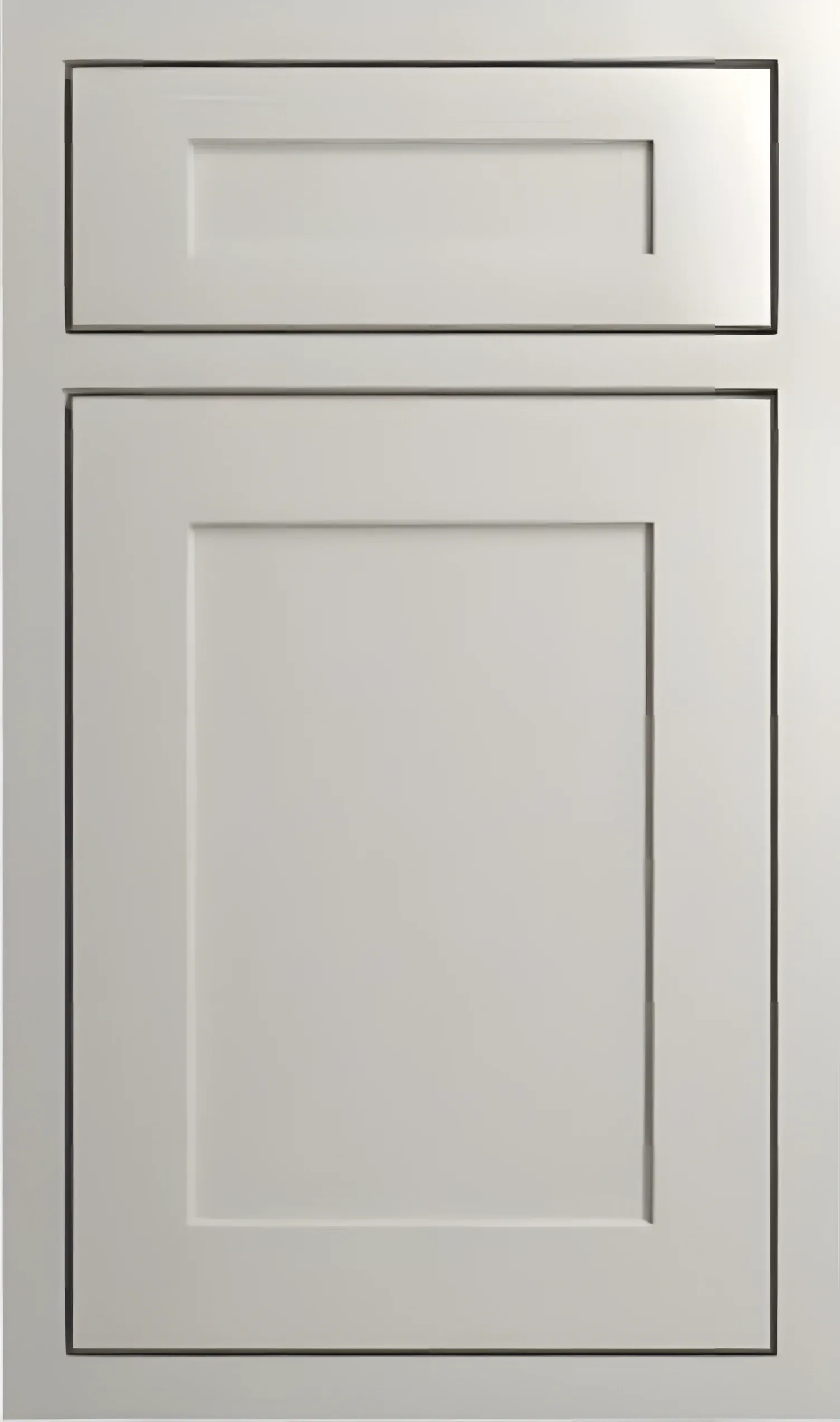 Inset Shaker Dune cabinet